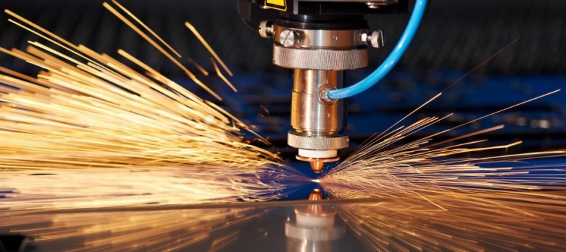 Laser cutting process-Indiana Contract Manufacturing Professionals