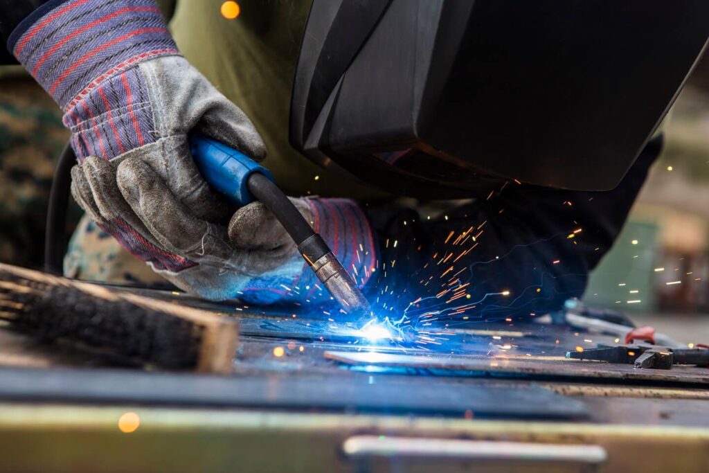 MIG welding-Indiana Contract Manufacturing Professionals